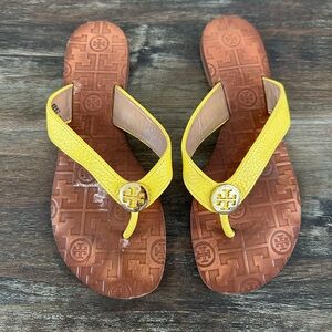 Tory Burch Thora Leather Sandals Size 7